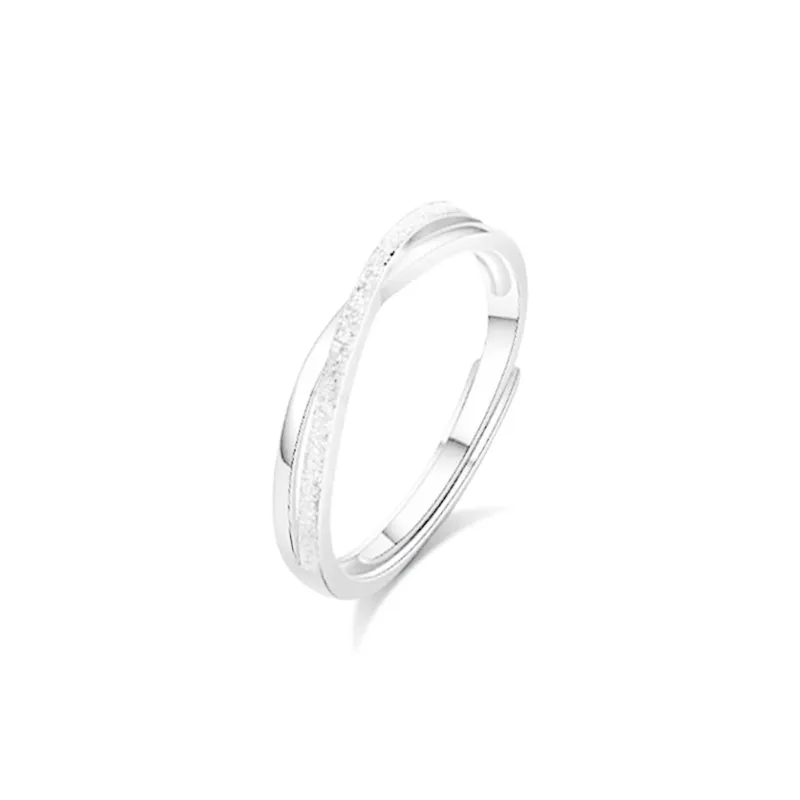 D.K.X S999 Fine Silver Rings Unisex-0