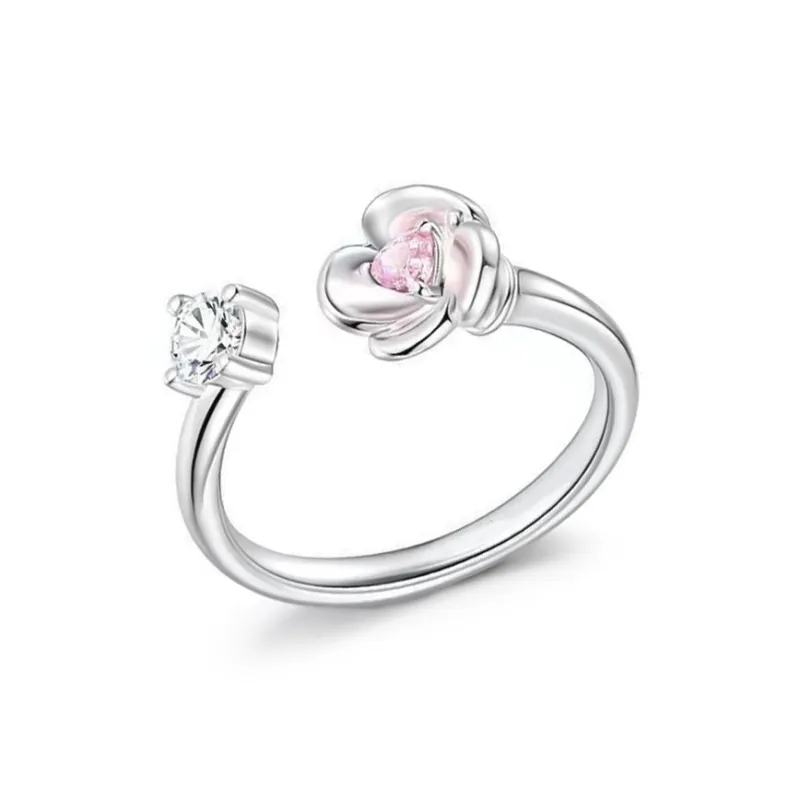 Inkopper 925 Sterling Silver Rings Unisex-3