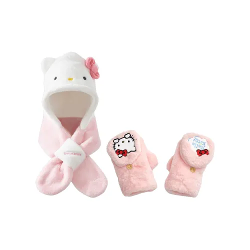 Sanrio Hello Kitty Polyester Knit Gloves Unisex