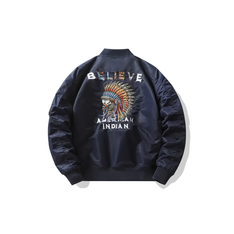 TREK&TRAVEL Baseball Jacket Men's-7