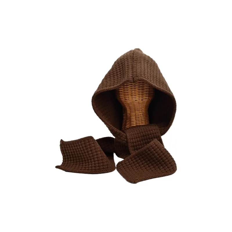 FREE RABBITⅡ Fall And Winter Thickened Warm Elegance Minimalist Style Versatile Beanie Unisex-5