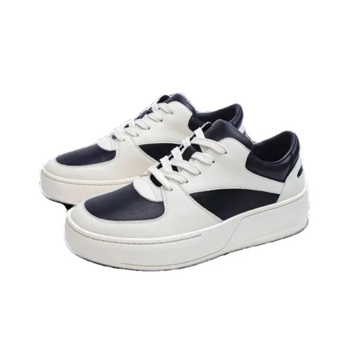 Bellum Han Low Top Skateboard Shoes Men's Black White