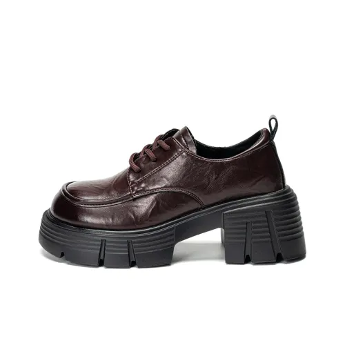 EXULL Q Casual Single Shoes 6.5cm Women's Ancora Red