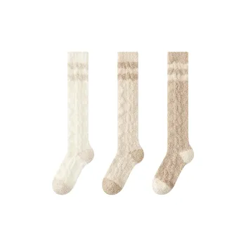 XXLLG Knee High Socks Women's 3 Pack