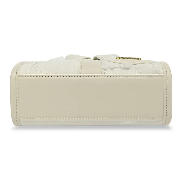 MACK JODAER Synthetic Leather Shoulder Bag Crossbody Bag Handbag Regular Women's Ecru-4