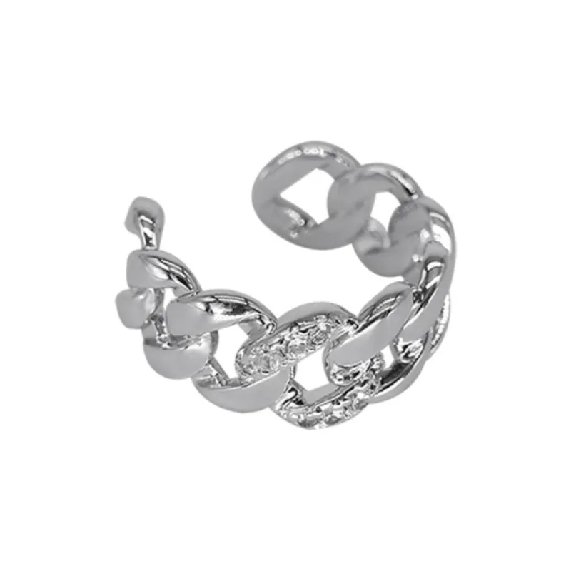FANGFANGMARCEAU Brass Plated With 18K Gold Rings Unisex-3