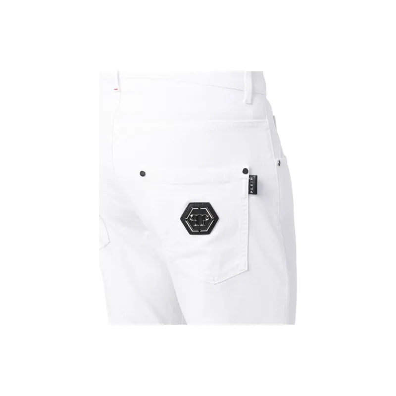 PHILIPP PLEIN Logo plaque Skinny Jeans-4