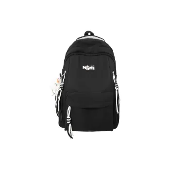 Travel Nylon Backpack Regular Unisex Black/Yellow/Green/Pink/Blue