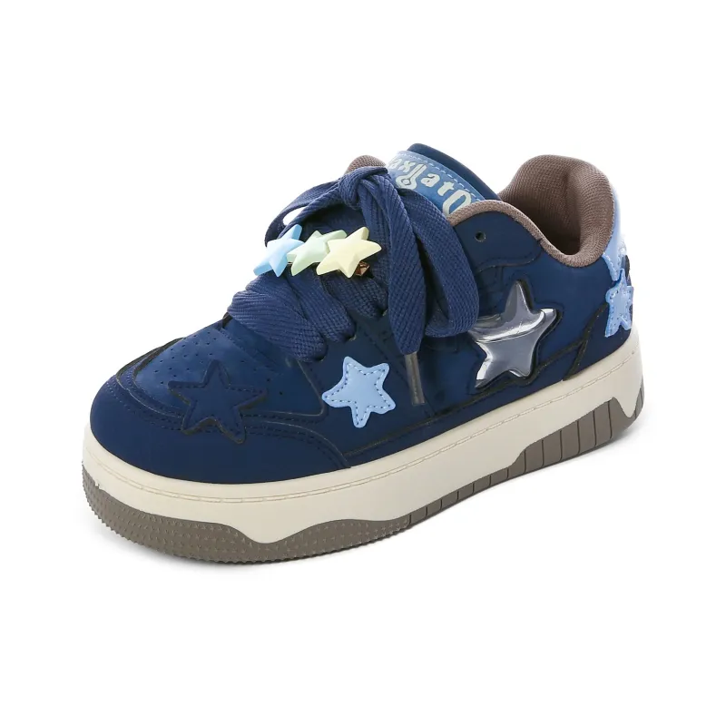 Lovely You Lightweight Anti Slip Low Top Skateboard Shoes Women's-16