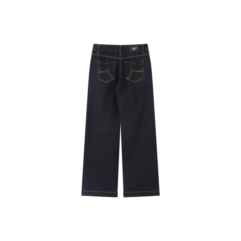 RUNTOTHEFUTURE Jeans Unisex Raw Cow-1