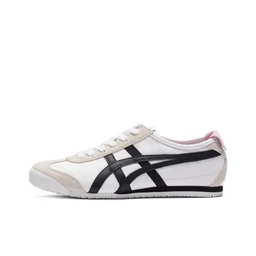 Patou x Onitsuka Tiger MEXICO 66 Anti Slip Wear Resistant Low Top Casual Shoes Unisex White