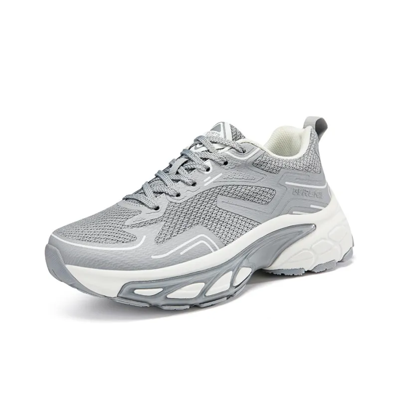 Kinglake Cushioning Slip Resistant Height Increasing Low Top Chunky Sneakers Women's-4