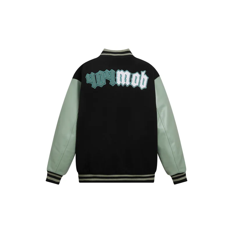 404MOB GANG Jackets Coats Unisex Black-1