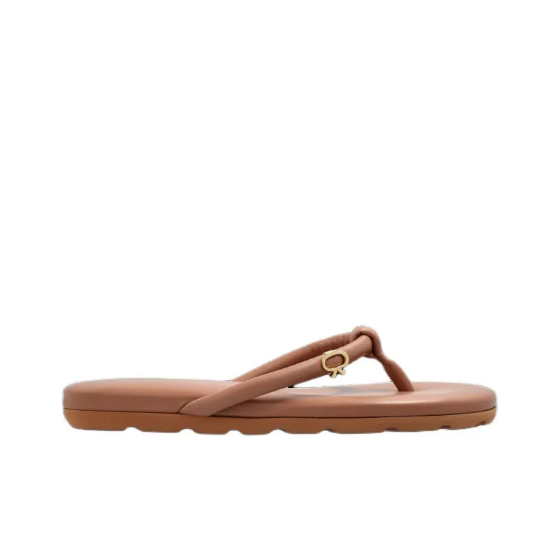GIANVITO ROSSI Flip Flops Women's Brown-1