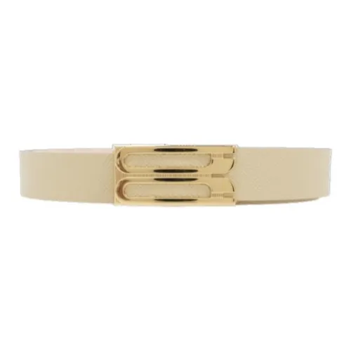 Victoria Beckham Logo Plaque Buckle Belt