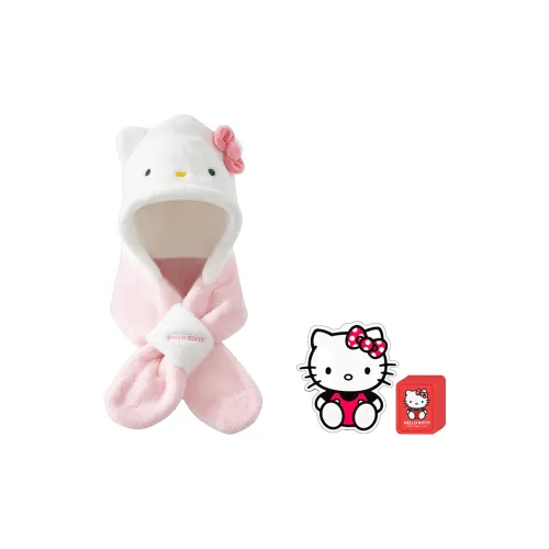 Hello Kitty Polyester Hoods & Plush Hats Unisex