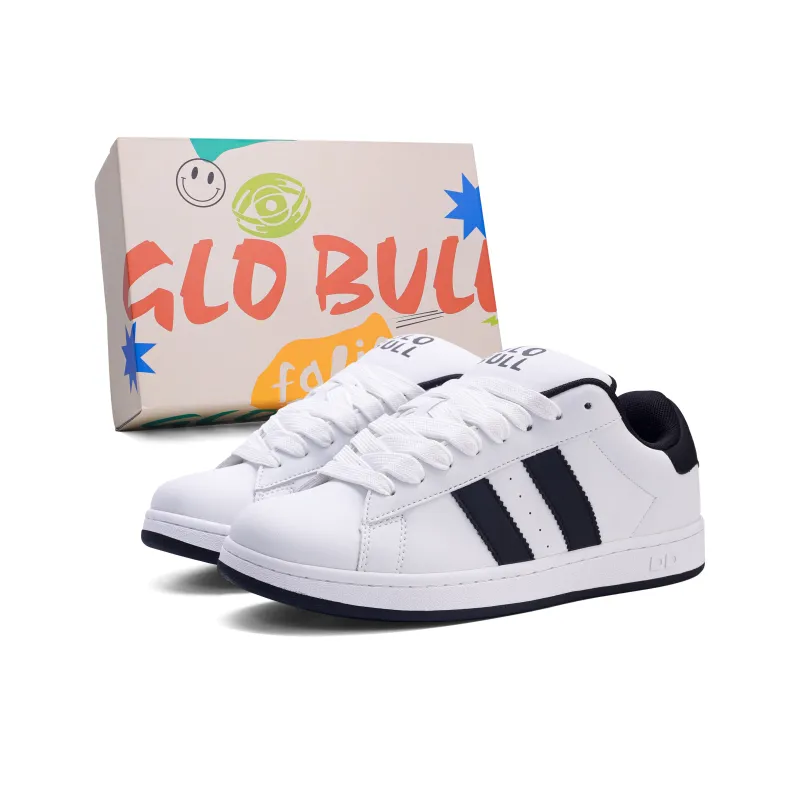 GLO BULL Puffy Shoes Coverage Wear Resistant Lightweight Breathable Slip Resistant Low Top Skateboard Shoes Unisex-0