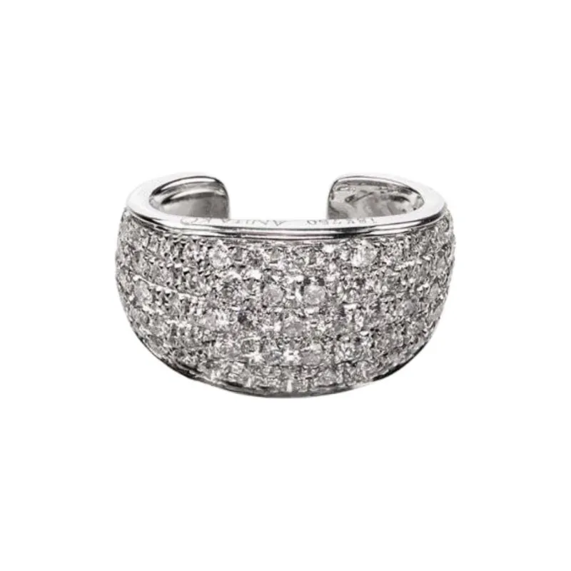 Anita Ko 18kt White Gold Galaxy Diamond Ear Cuff-1
