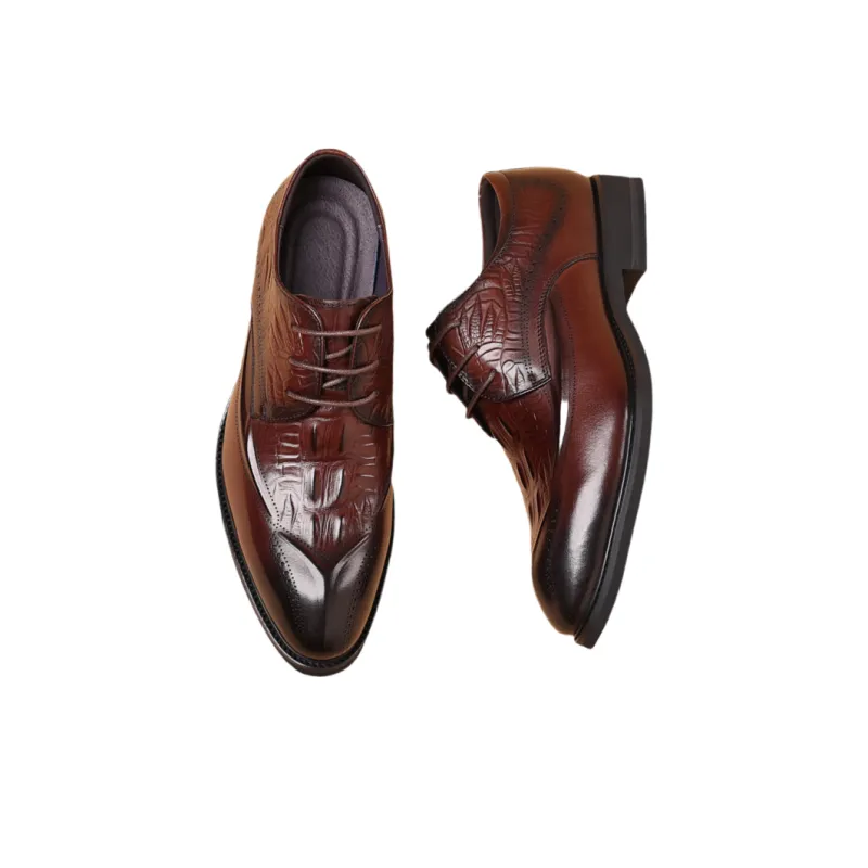 Help Dress Shoes Men Low Top-7