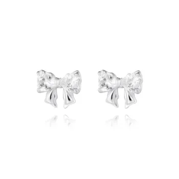 Muyan S999 Fine Silver Stud Earrings Women's
