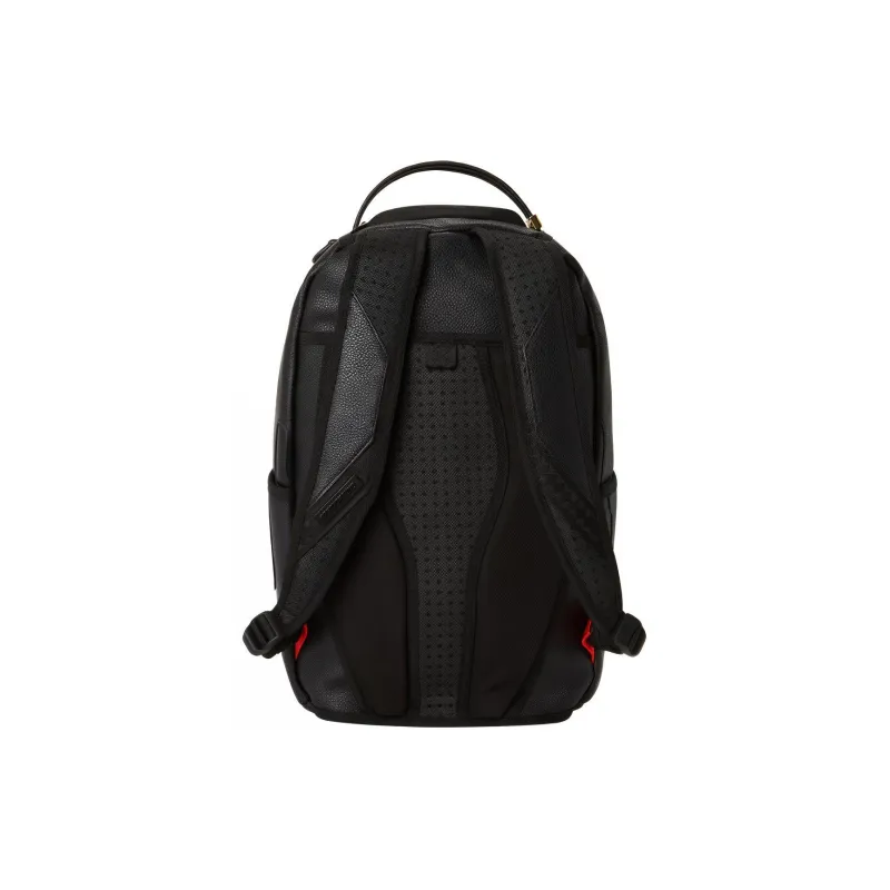 SPRAYGROUND Fabric Detail Backpack Regular Men's Black-4