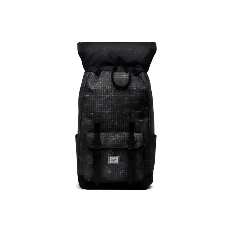 Herschel Recycled Material Fabric Backpack Regular Men's Dark Green-1