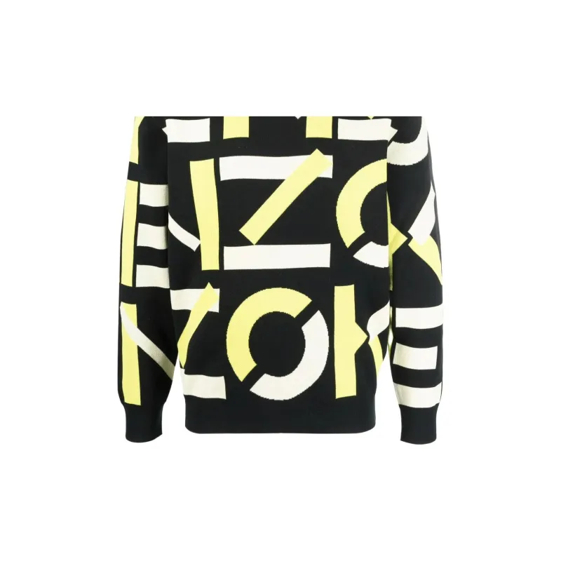 KENZO SS22 Sweater Men's Yellow/Black-6