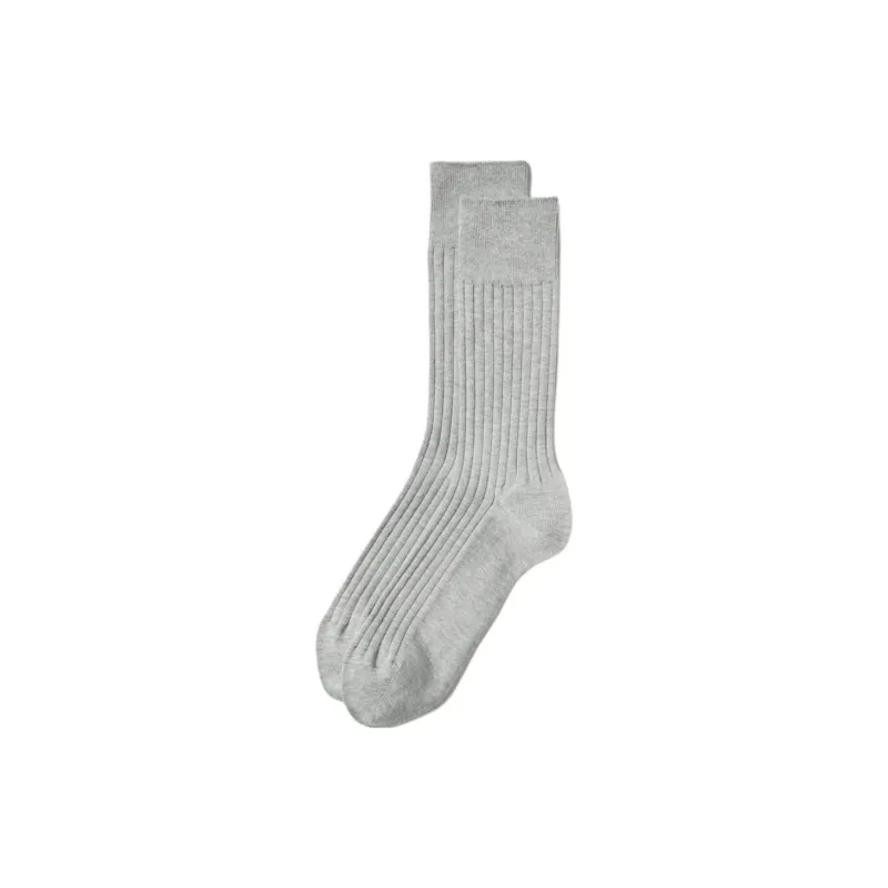 UNIQLO Mid Calf Socks Women's 1 Pack Gray-0