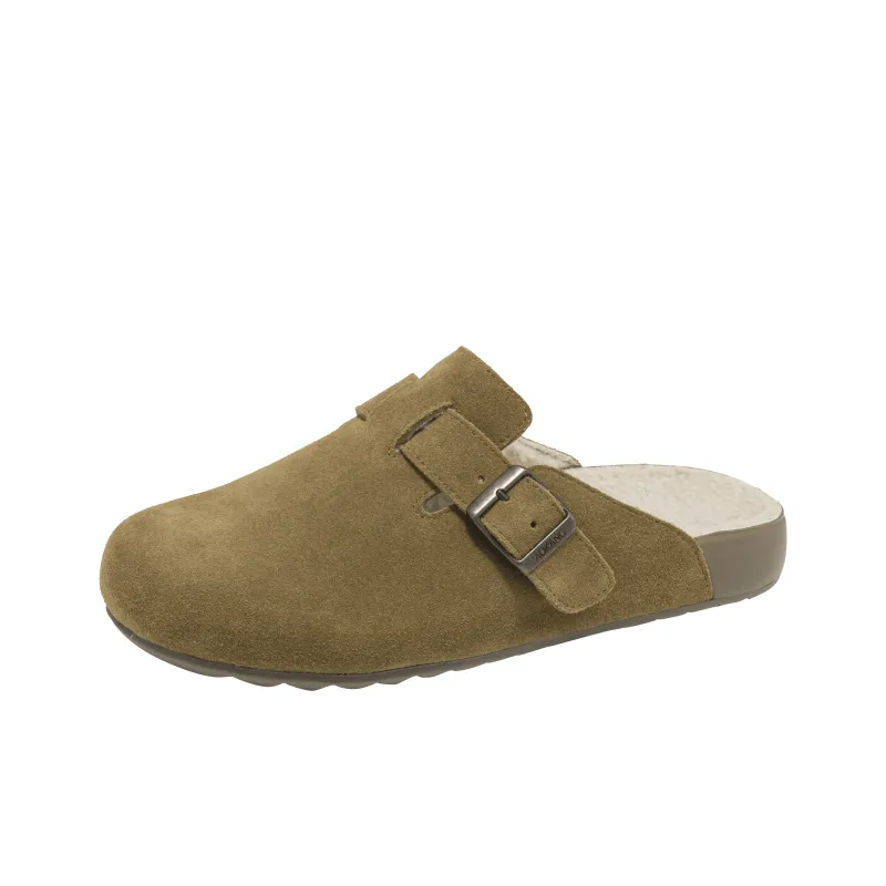 AOKANG Wrap toe Slippers Women's Yellow Brown-2