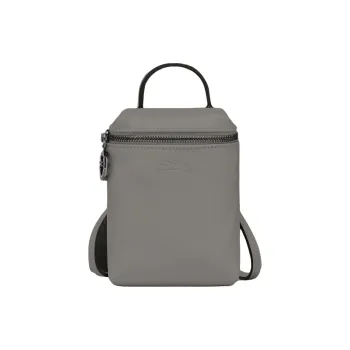 LONGCHAMP Le Pliage Xtra Cow Leather Shoulder Bag Crossbody Bag Handbag Extra Small Men's Dove Color