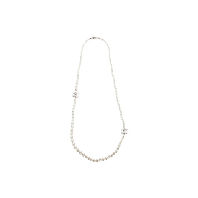 CHANEL 2016 Cc Faux-pearl Necklace-0