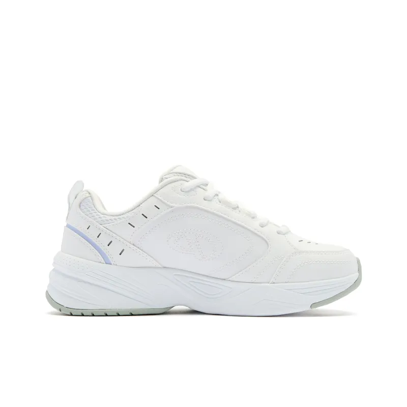 QIAODAN Samoy Badminton Shoes Women's Low Top Jordan White Purple-1