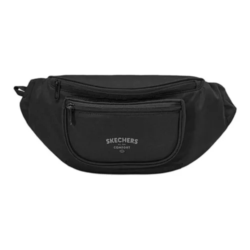 Skechers Fabric Fanny Pack Regular Unisex Carbon Black