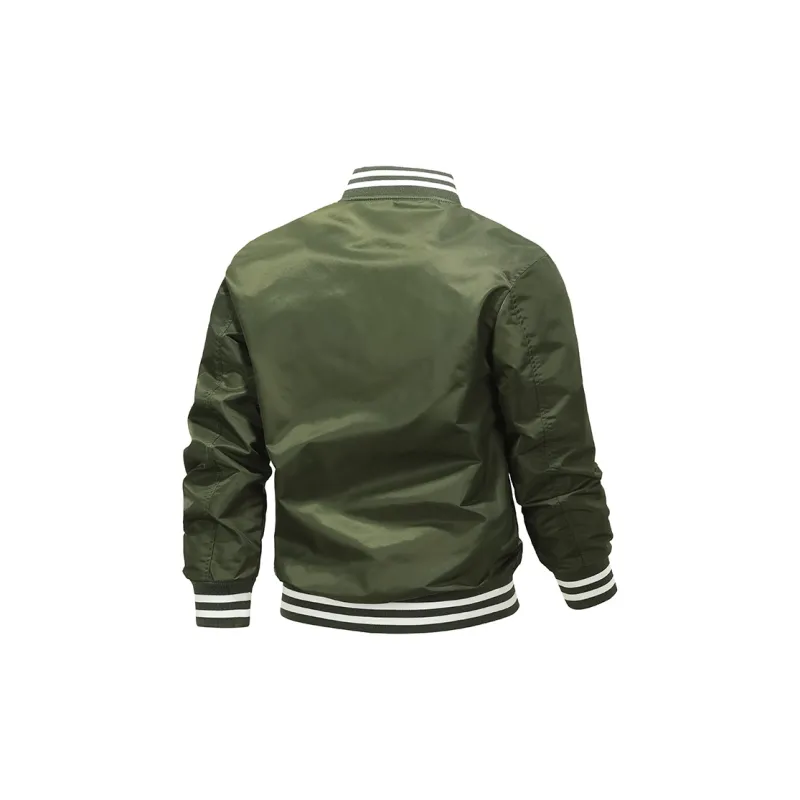 TREK&TRAVEL Baseball Jacket Men's-1