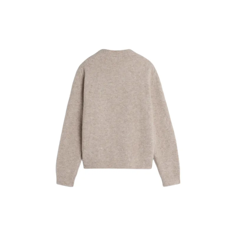 Maison Kitsune FW24 Sweater Women's Gray Pink-1