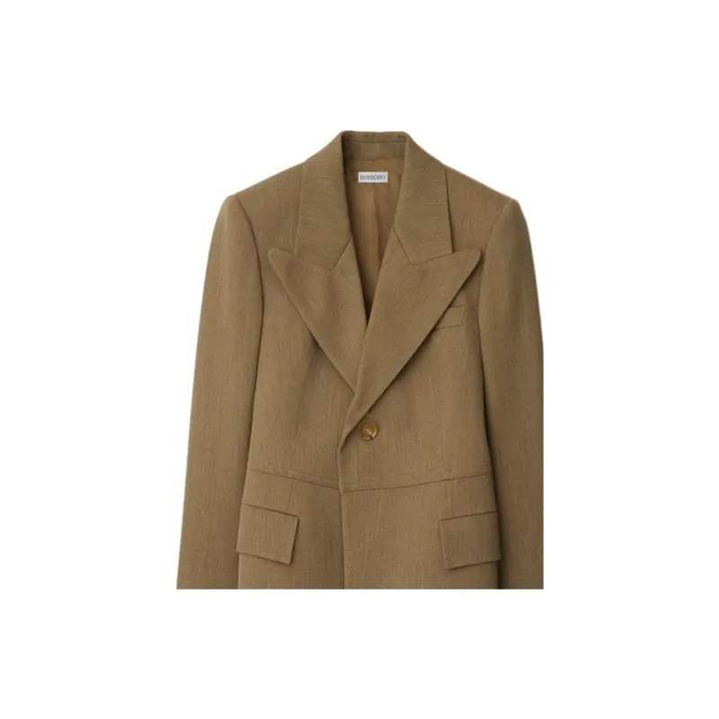 Burberry SS24 Business Suits Coats Women's Brown-4