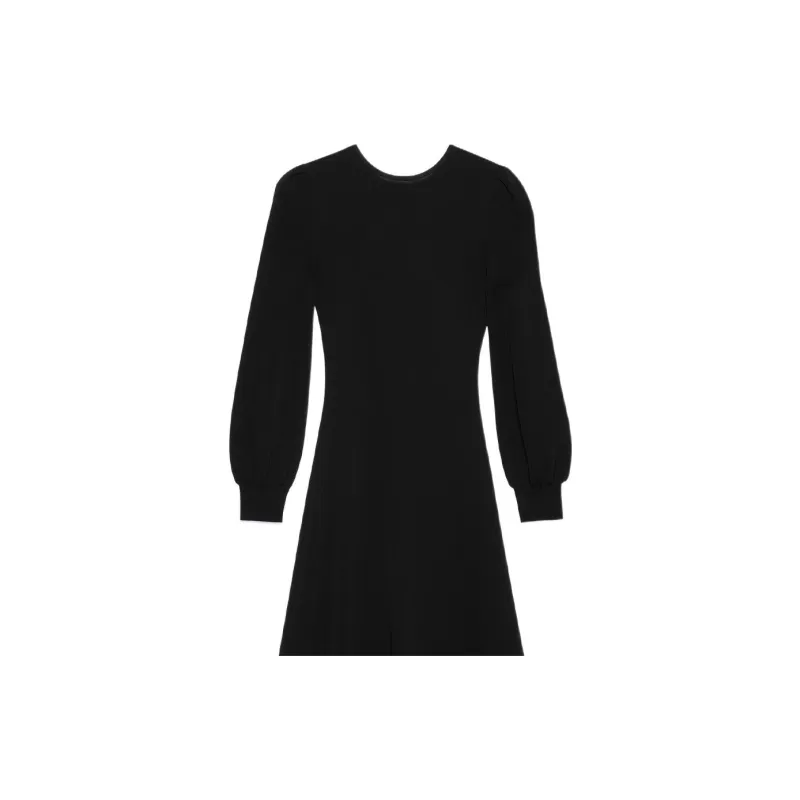 GUCCI Women's Backless Dress Black-5