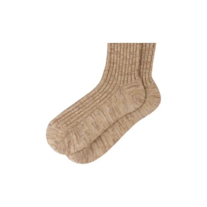 PRADA Knee-High Socks Women's 1 Pack Camel Brown-3