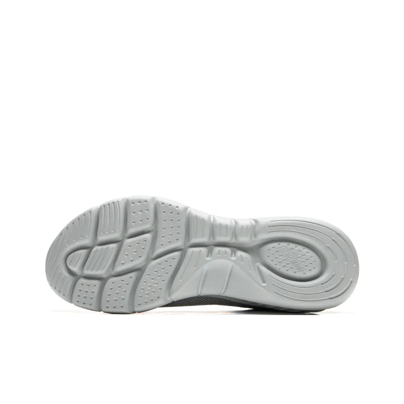 LiNing EasyFit Fle Abrasion Resistant Breathable Low Top Casual Running Shoes Men's Gray Black-5