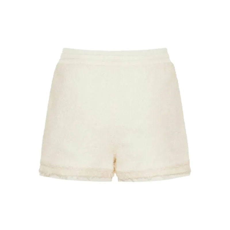 Moncler Logo patch Tweed Shorts-1