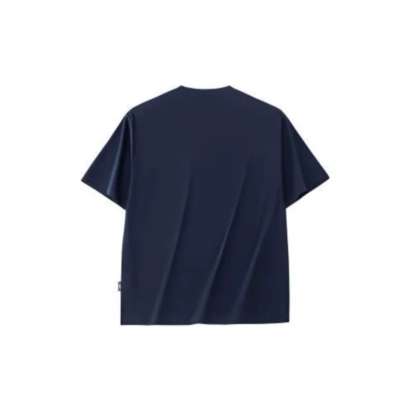 CHAOJIANTA x DALISHUISHOU LIANMINGKUAN T Shirt Unisex Midnight Blue-1