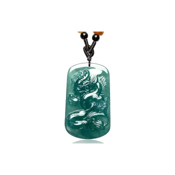 Oriental Jade Ice Type Jadeite Necklaces Unisex