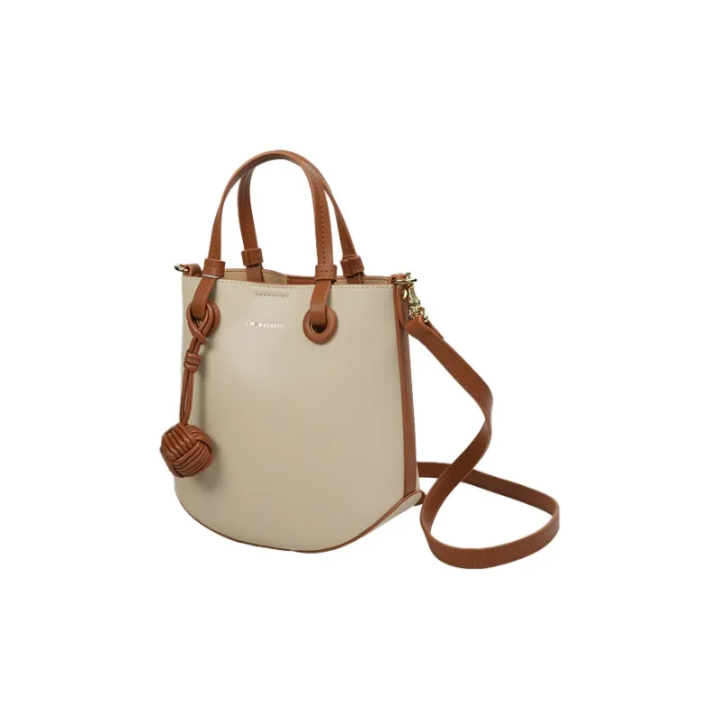 OMI Synthetic Leather Crossbody Handbag Regular Women's Brown-1