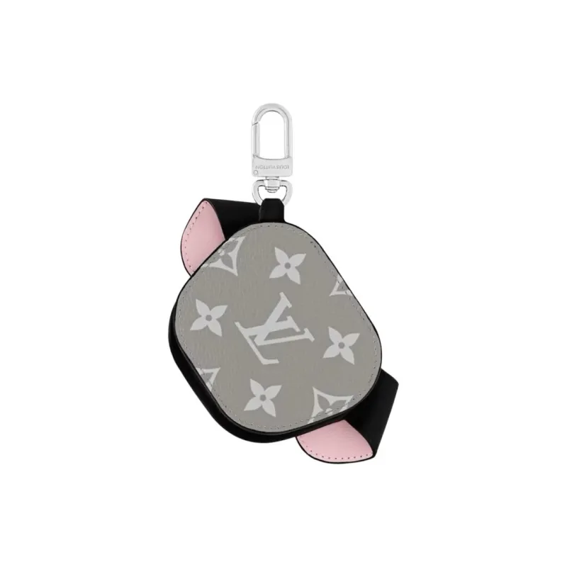 LOUIS VUITTON Canvas Pendants Men's White-1
