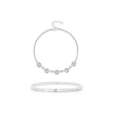 Sugar Cube Bangle 1 Pair