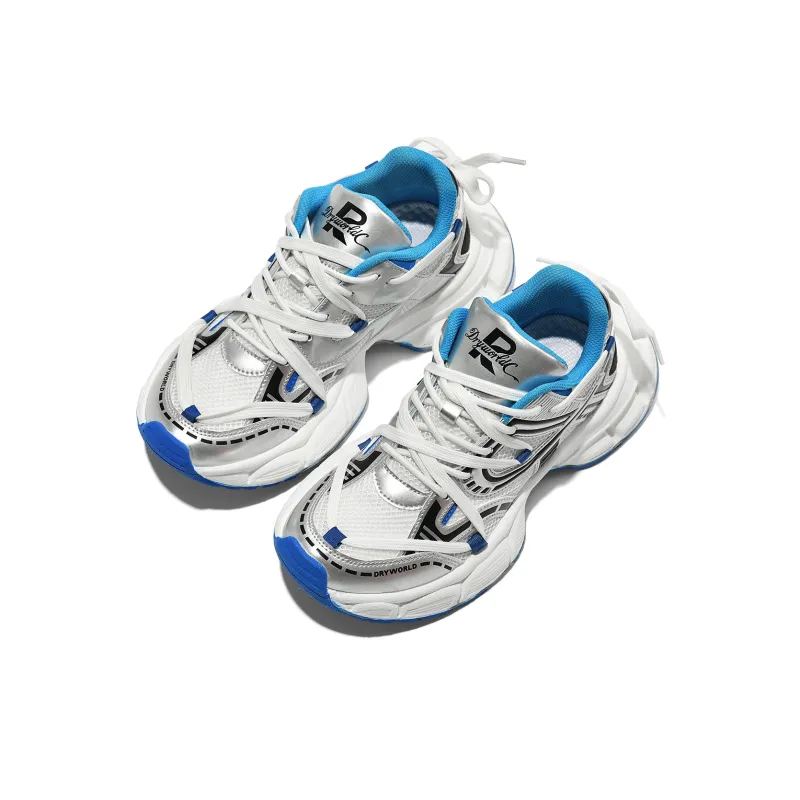 DIKENROK Slip Resistant, Abrasion Resistant, Breathable, Lightweight, Height Increasing Low Top Chunky Sneakers Unisex-1