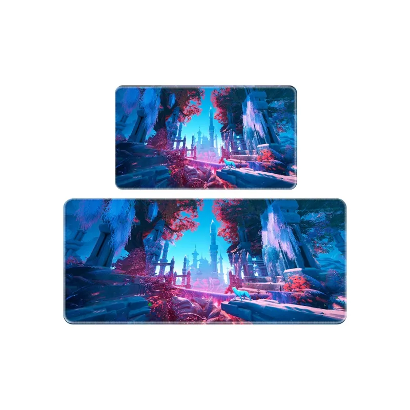 GULAN Multiple Images Available Extra Large Esports Slim Fit G12 Precision Lock Edge Natural Rubber Sole Mouse Pads-12