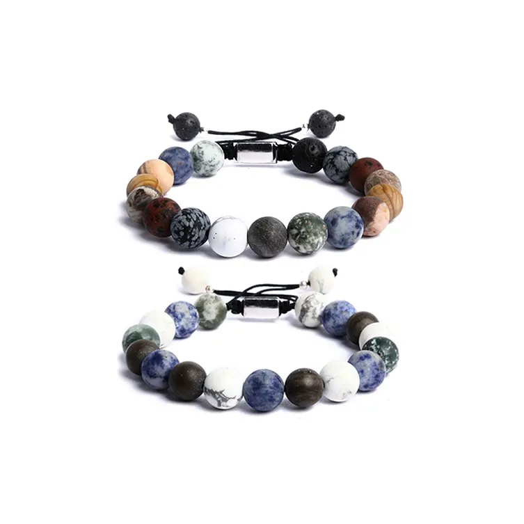 ROGA Braided String Bracelets Unisex-4