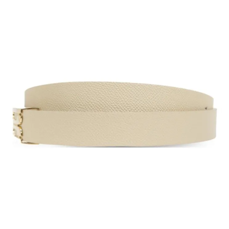 Victoria Beckham Logo Plaque Buckle Belt-1