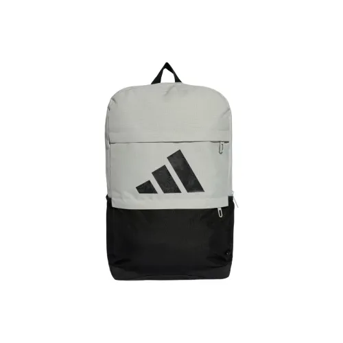 Adidas Polyester Backpack Unisex Gray & Black